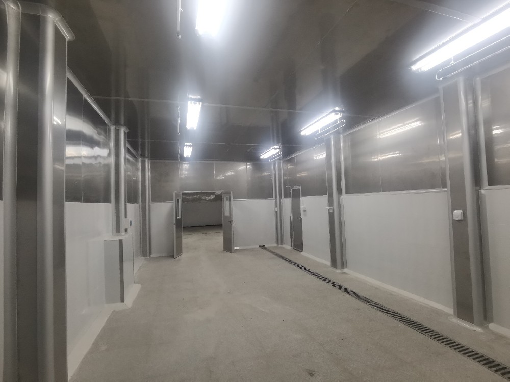 食品廠包裝車(chē)間工程案例